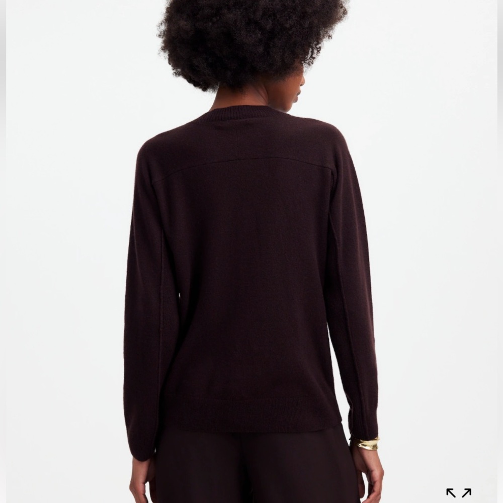 Madewell V-neck Cashmere Sweater - Picture 2 of 7